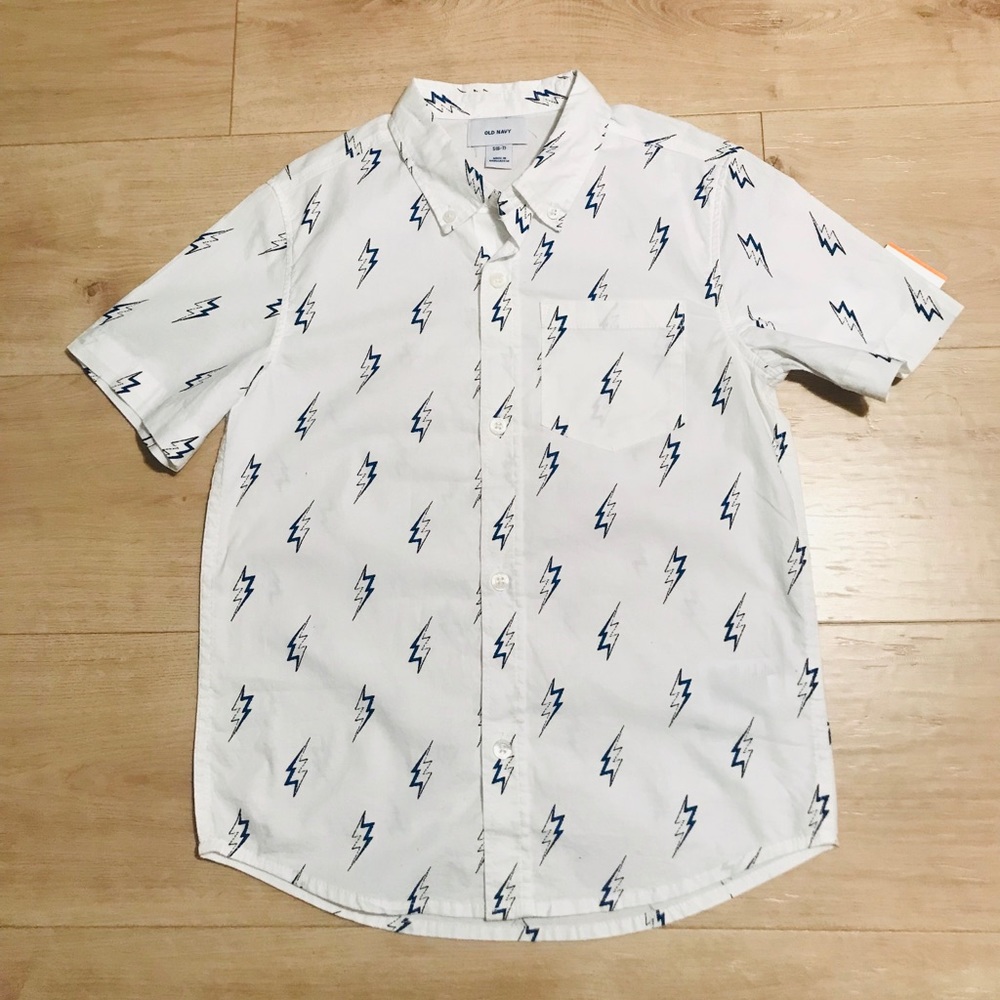 Classic Built-In Flex Oxford Shirt for Boys